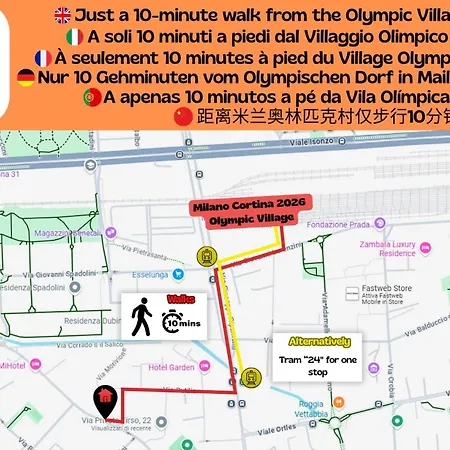 Apartament Private Design Studio - Reach Duomo Square In 20 Min *