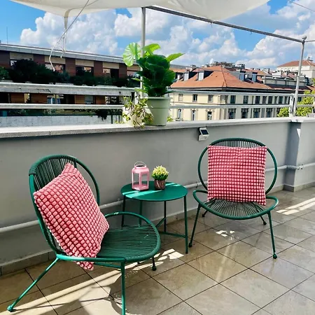 Evy Eden House - City Center Apartments Attic Terrace E Studio Mailand