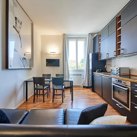 Apartman Fondazione Prada - Moderno Bilocale, Ac, Wi-fi Milánó