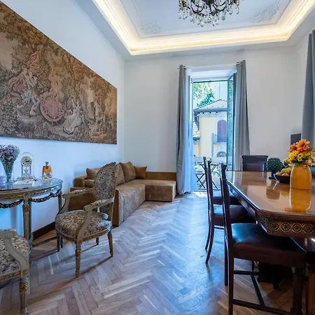 Duomo 7 Min - Historic Luxury 3 Bedrooms With Parking * Mediolan