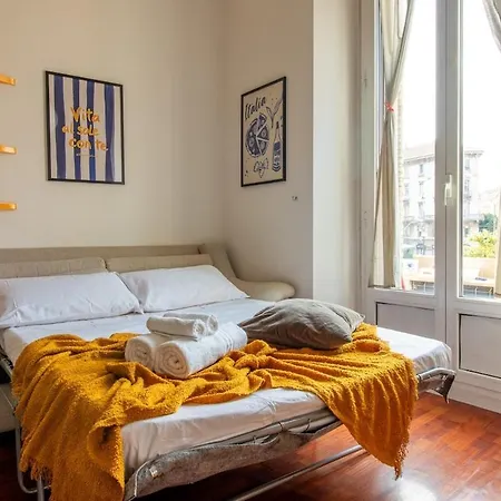Apartmán Station 5 Min - Double Bed Caiazzo 4 Guests Wifi Milán