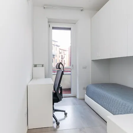 Lägenhet Just Urban Stays - Trilocale Con 2 Bagni E 2 Balconi - City Life E M5 Milano