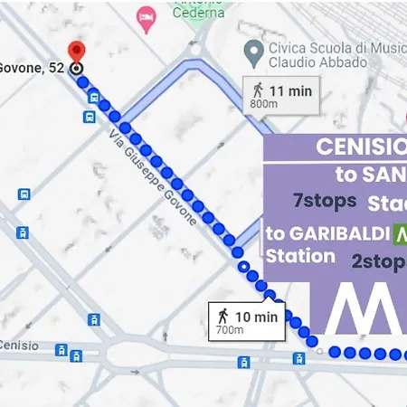 Milanoflats - Govone - M5 500metri Apartment Mailand