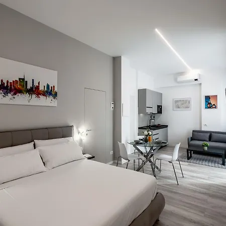Stayeasy Crivelli - Stylish Studio, Duomo Walking * ミラノ