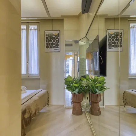 Apartament Cerva - Cozy 1 Bedroom With Balcony In San Babila By Rentopolis Mediolan