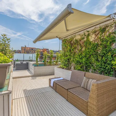 Penthouse With Terraces, Jacuzzi & Garage