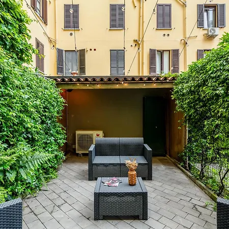 Apartman Exclusive Loft With Private Garden In City Center Milan At Navigli - 10Min To Duomo *