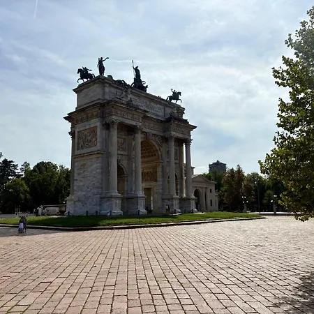 아파트 Guesthost - Arco Della Pace 밀라노