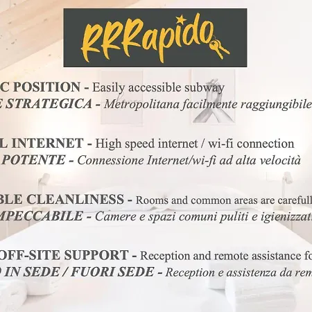 Apartmán Rrrapido - Corso San Gottardo *