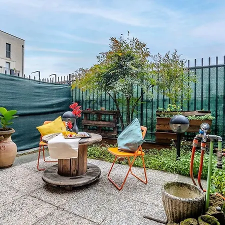 Casa Con Giardino Vicino Linate, 5 Minuti Arena Olimpica Apartment Milan