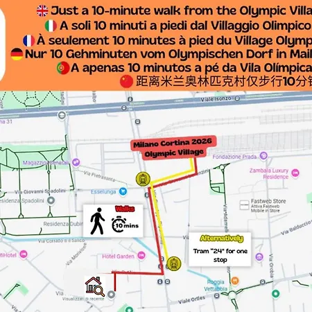 Gioiapartment - Scalo Romana Villaggio Olimpico Milano