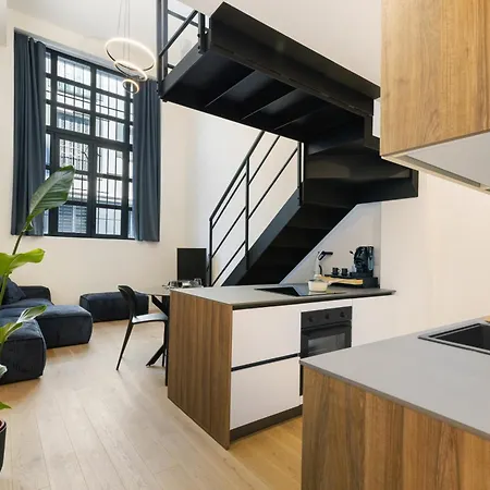 Cenisio-duomo Luxury Loft Elegante E Moderno ميلان