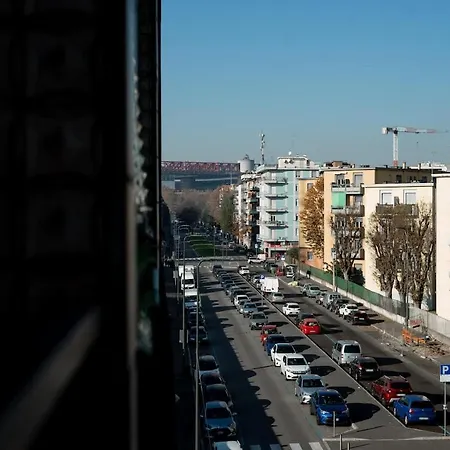 Apartman San Siro 6 Min - Life 15 Min Milánó