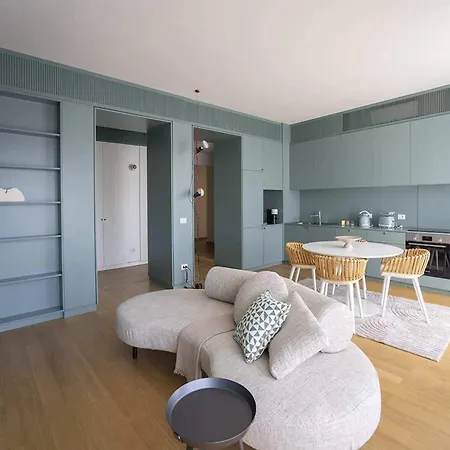 Апартаменты Skyline View & Design Porta Nuova Милан