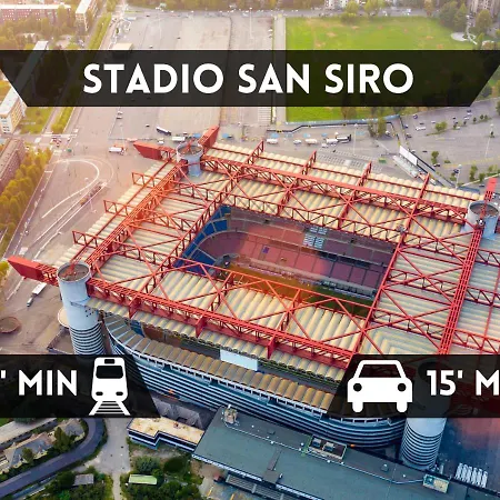 Апартаменты Attico A Corsico - Navigli E San Siro A 15 Minuti *