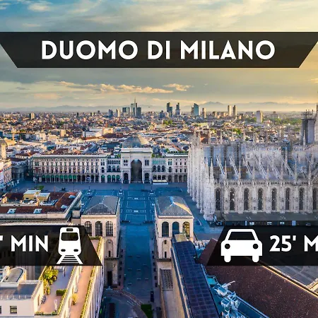 Attico A Corsico - Navigli E San Siro A 15 Minuti Milão