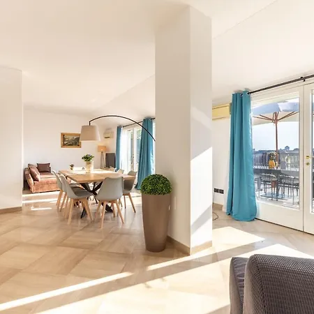 Duomo 7 Min - Panoramic Terrace & Two Bedrooms *