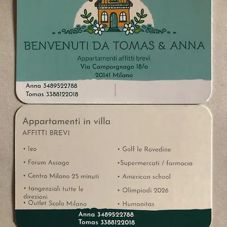 شقة Ieo Benvenuti Da Tomas & Anna