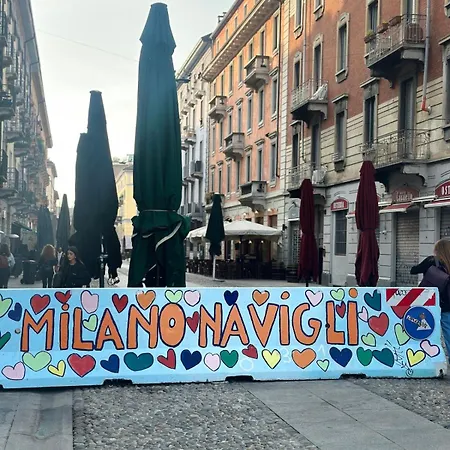 Navigli Retreat True Vibes شقة ميلان