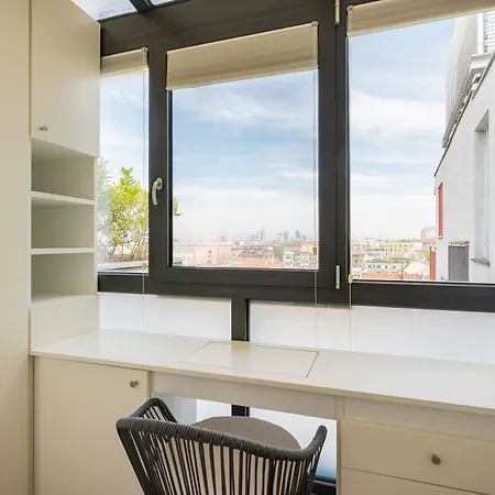 Luca Darsena Viale Papiniano Lägenhet *