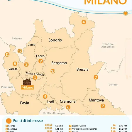 Ferienhaus Pomodoro House - Luminoso Vicino Linate, Duomo, Fabrique, Unipol Dome *