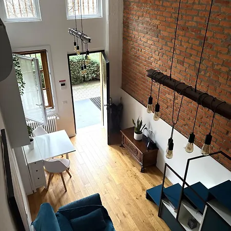 公寓 Loreto Blue House Di Design Vicino Metro *