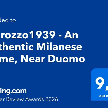 Morozzo1939 - An Authentic Milanese Home, Near Duomo Milán