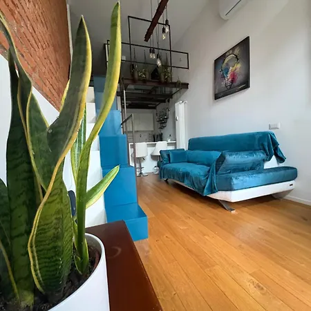 公寓 Loreto Blue House Di Design Vicino Metro *