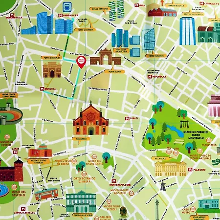 Milan City Center Airport Lounge Feel - Speed Winter Vibe - Taxi-No-Need B&B