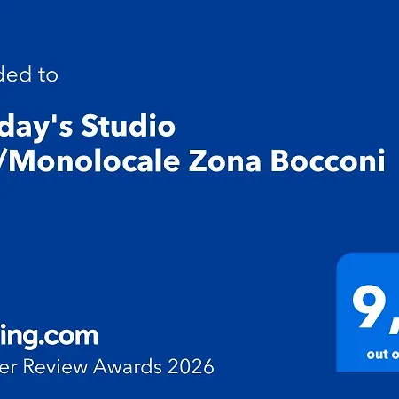Sunday's Flat/monolocale Zona Bocconi Apartamento Milán