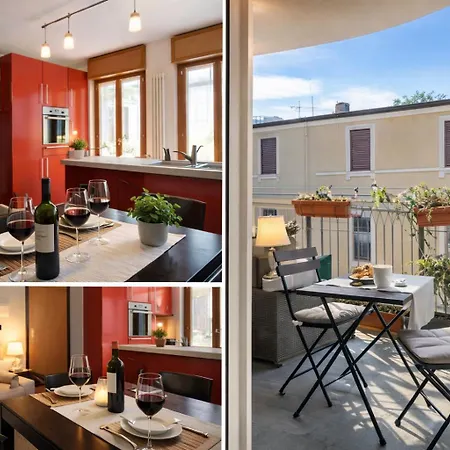 Modern With Jacuzzi, Terrace And Private Garage 아파트 밀라노