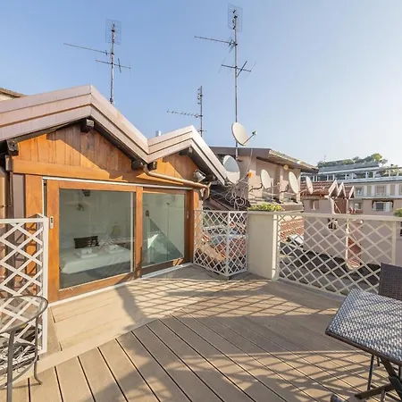 Terrazza Di Lusso In Porta Venezia, 1bdr Con Ac *