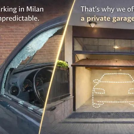 Bed & Garage Apartment In Villa דירה *