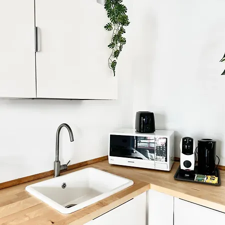 Apartment Peaceful Oasis With Balcony And Parking,