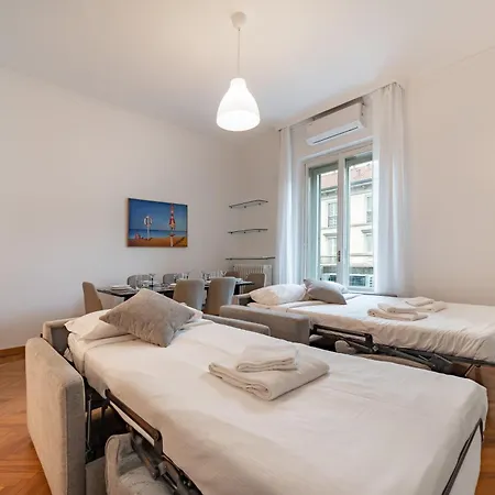 4 Min From Porta Genova Station With Whirlpool Apartman Milánó