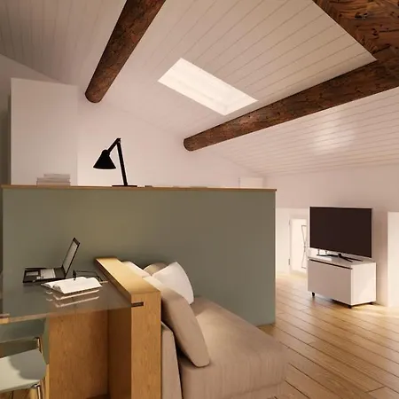 Apartamento Splendida Mansarda Via Solferino In Brera Milão