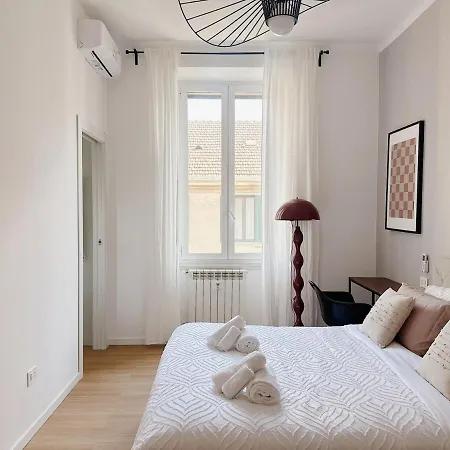Sempione Designer 2 Bedrooms 24h Supermarket Nightlife Tram To Duomo شقة ميلان