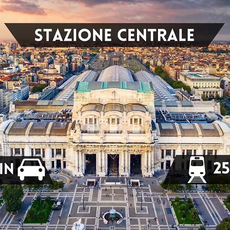 Duomo A 20 Min - Moderna - Metro M3 A 5 Min Lägenhet