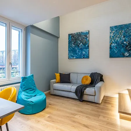 Navigli Duplex Elegante Con Vista Canale Милан