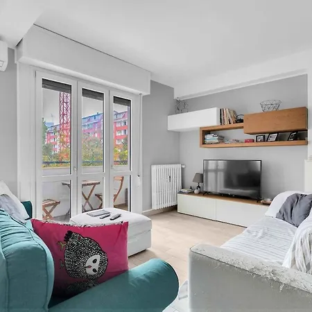 Colori E Stile Sui Navigli Appartement