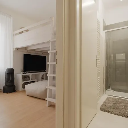 Апартаменты Porta Venezia - Castaldi - Bilocale Con Letto Soppalcato Милан
