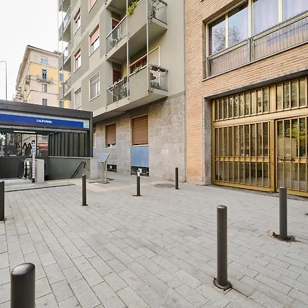 Bilocale Moderno E Silenzioso Vicino Navigli E Duomo Con Metro M4,
