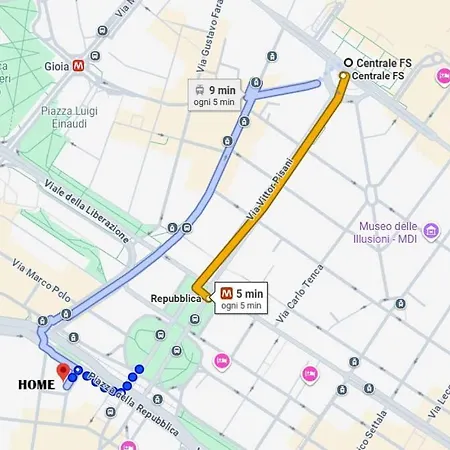Porta Nuova Luxury 8 Minutes From The Duomo, With Ac And Wifi * Milano
