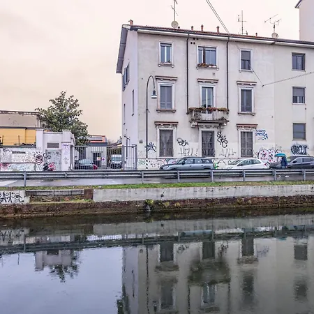 Apartmán Navigli Duplex Elegante Con Vista Canale Milán