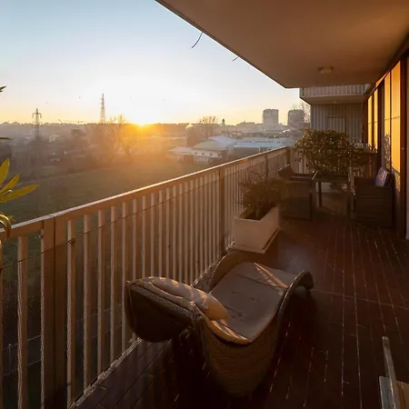 公寓 Sky Garden -terrazza & Private Garage -mm3 Brenta Fondazione Prada Porta Romana *