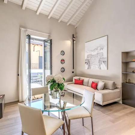 Seety Porta Romana Statue Appartement Milaan