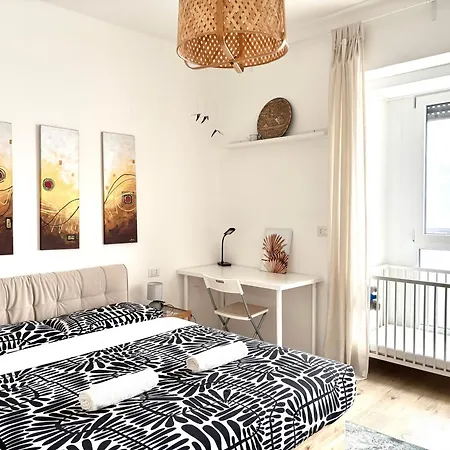 Apartman Fiera San Siro Free Parking Milánó