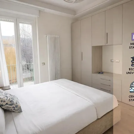 Viale Sarca - 2 Bdr Near Metro, Bicocca Апартаменты Милан