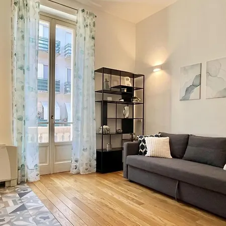 Accogliente Bilocale Con Due Balconi Vicino Metro M5 Апартаменты Милан