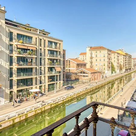 公寓 Atelier Navigli - Elegant Loft With Canal View